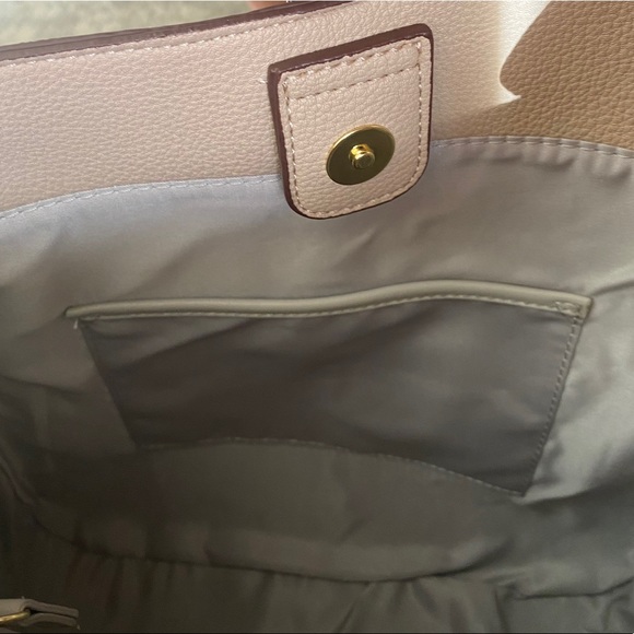 NWT Light Taupe Parker Shoulder Bag Neiman Marcus - Picture 9 of 10